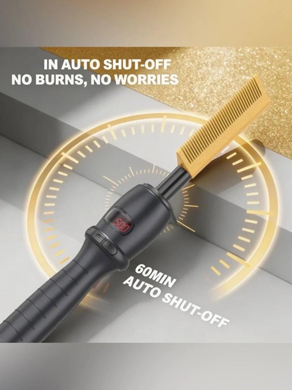 Lura Professional Ceramic Hot Pressing Comb